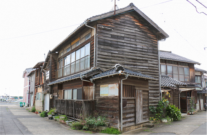 元浜町の通り