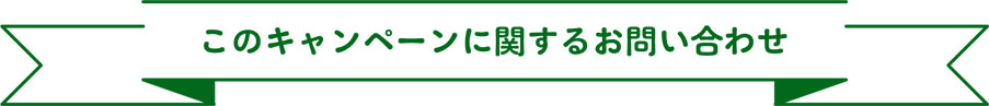 このキャンペーンに関するお問い合わせ