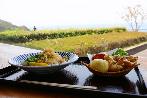 道の駅ゆうひパーク三隅 リニューアルオープン 本場讃岐うどん